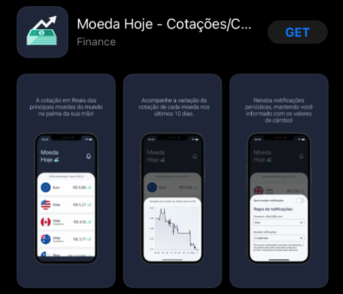 Moeda Hoje - Mobile App