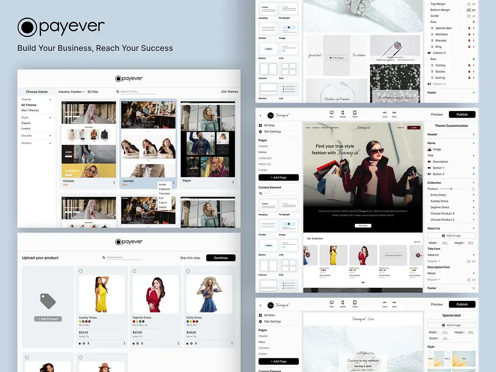 E-commerce Builder (Payever)