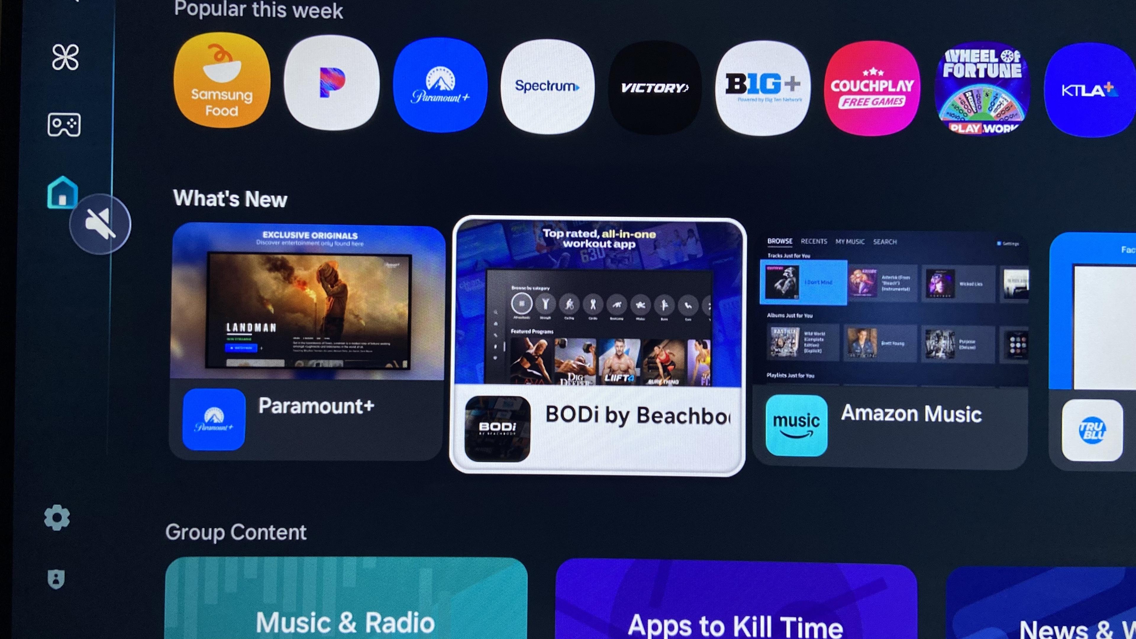 Samsung TV - BODi App